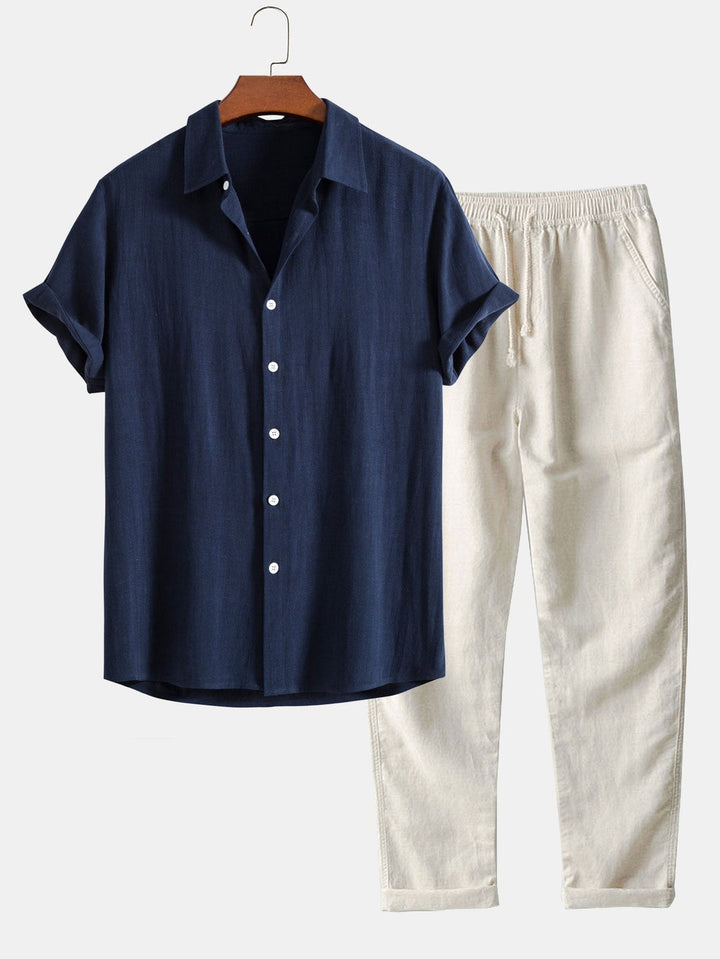 KANE | Shirt and Pants Linen Set