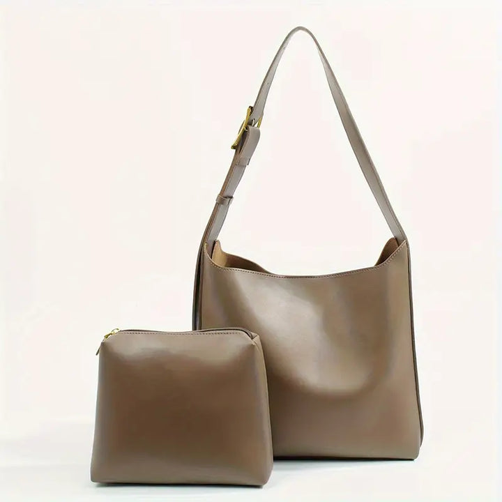 Chloe | Solid Color Shoulder Bag