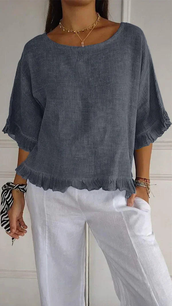 Nathalie | Linen Shirt 1+1