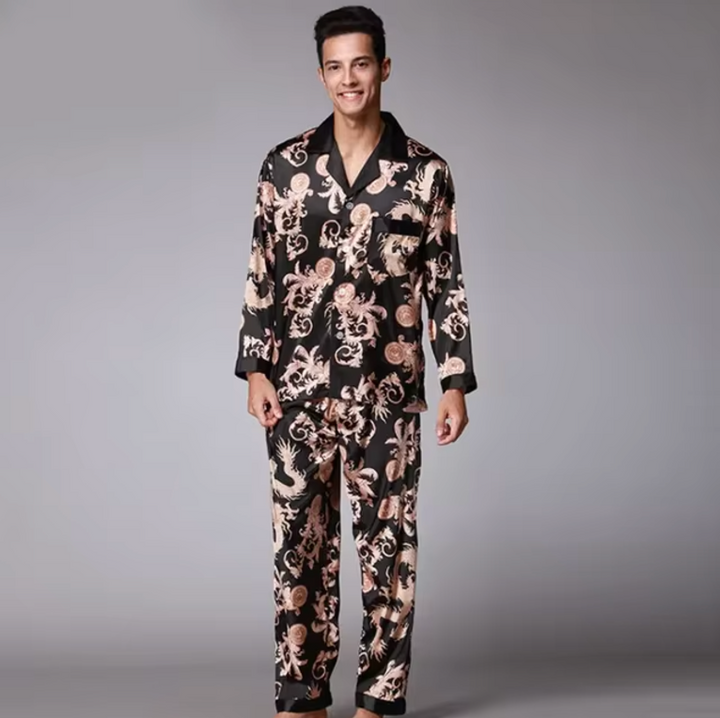 Sleepwear | Silk Mens Pyjamas