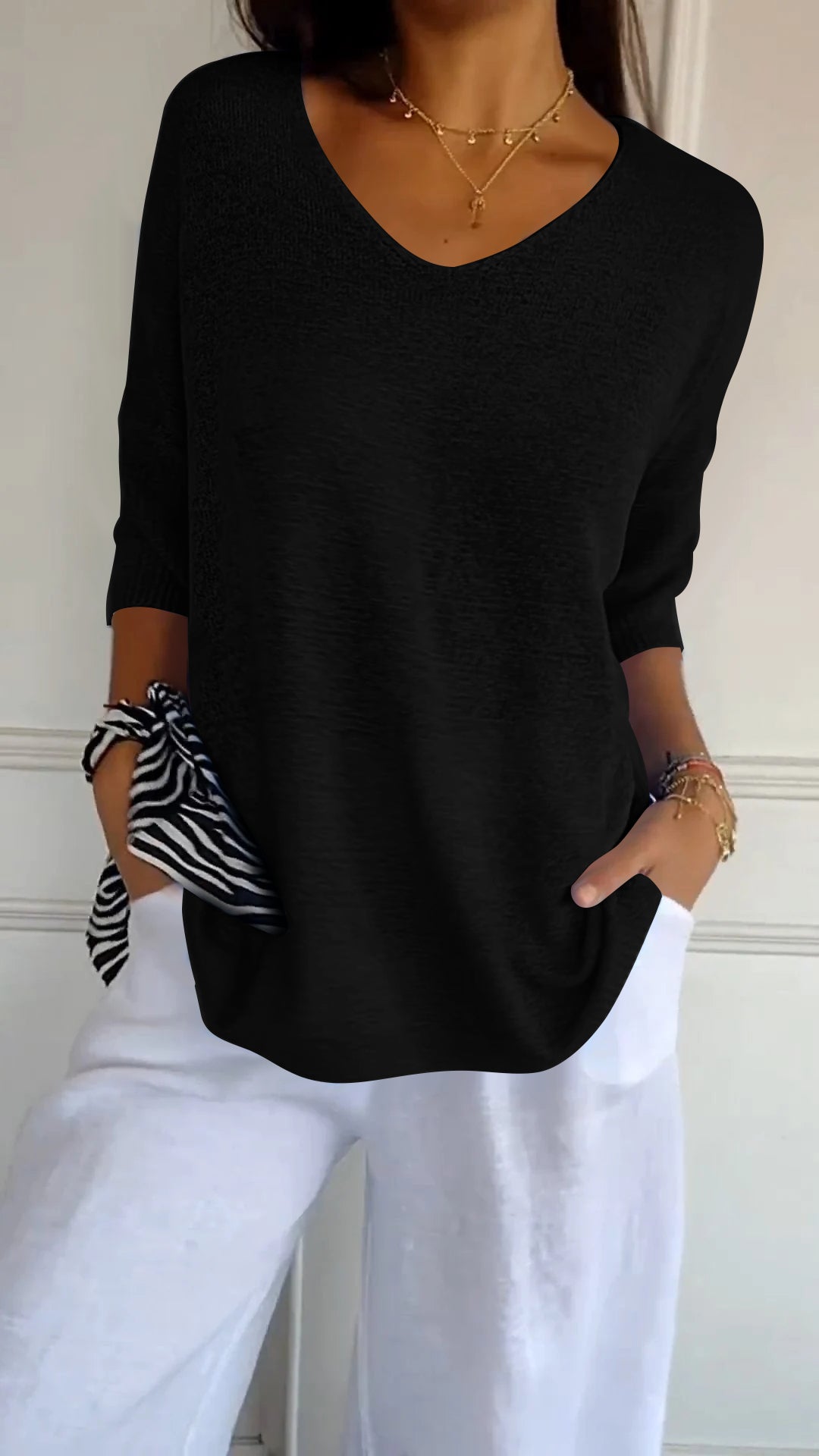 Lorrin | Elegant Knitted Shirt 1+1