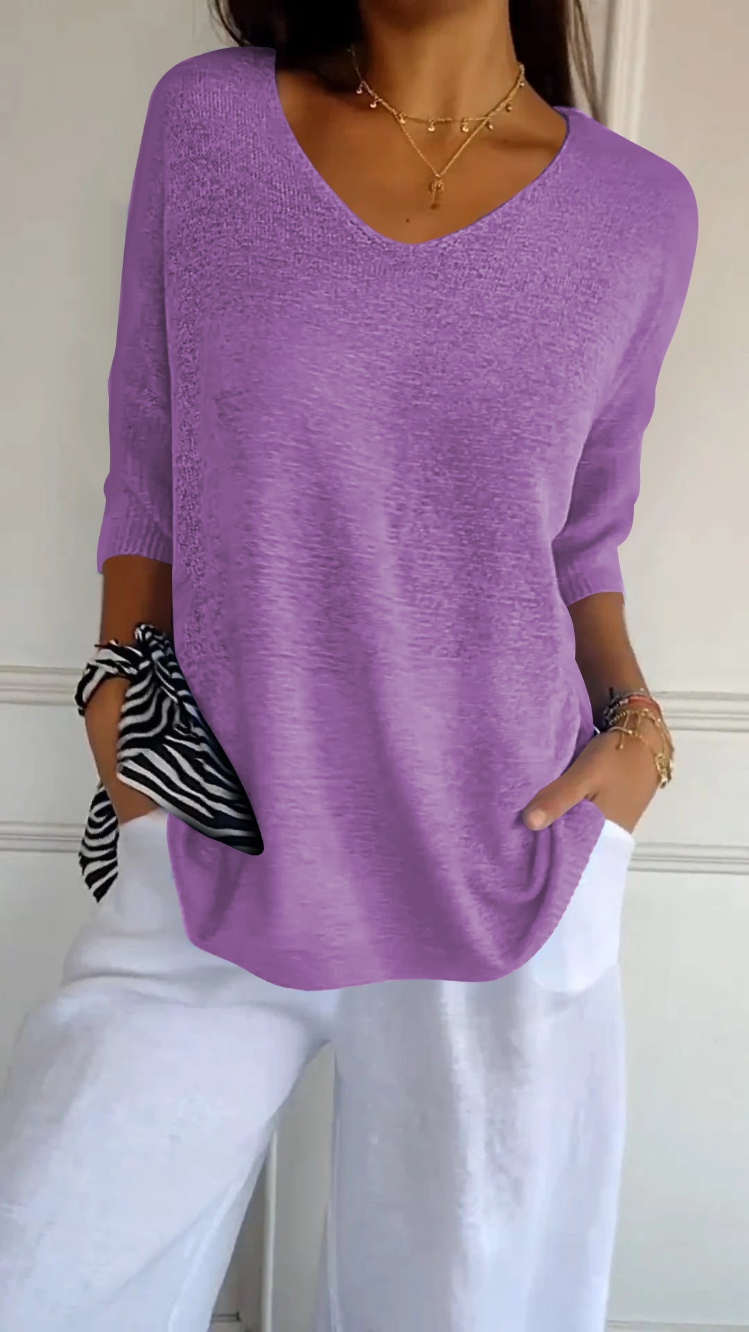 Lorrin | Elegant Knitted Shirt 1+1