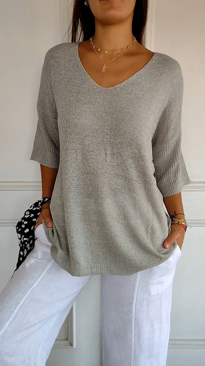 Lorrin | Elegant Knitted Shirt 1+1