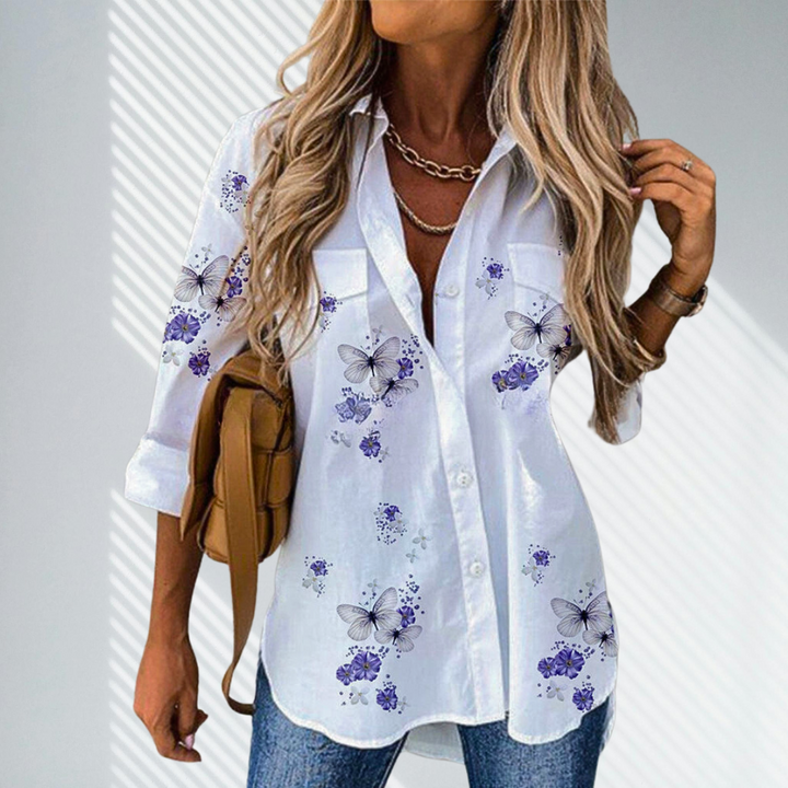 ELLE™ | Colourful Print Shirt