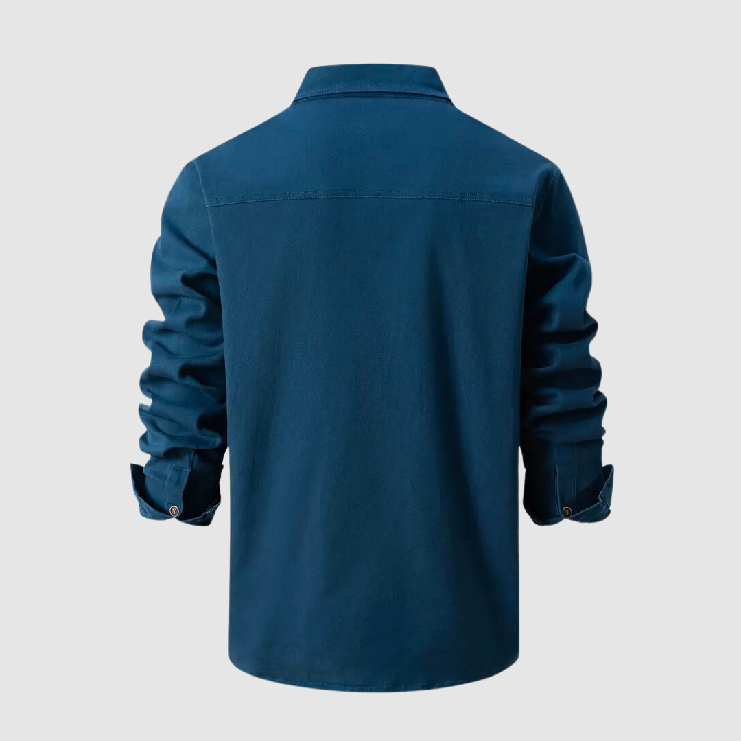 GREG™ - MEN'S BUTTON LONG SLEEVE BLOUSE