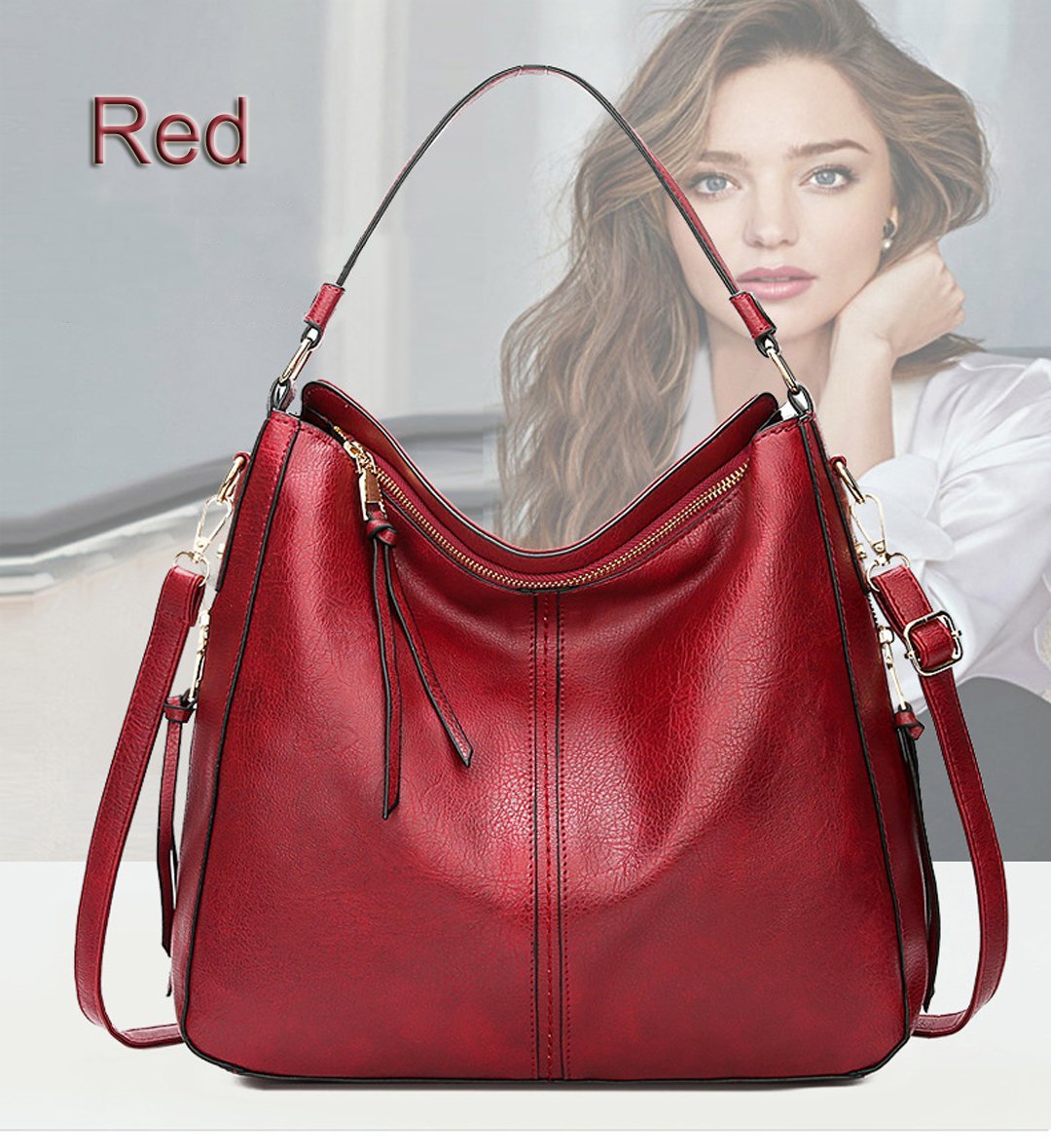 Lottery - Large Capacity Elegant Leather Tote Bag