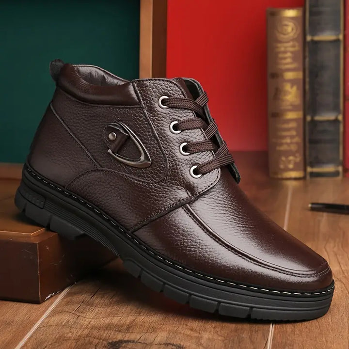 Harris | Men's Warm Leather Winter Boots