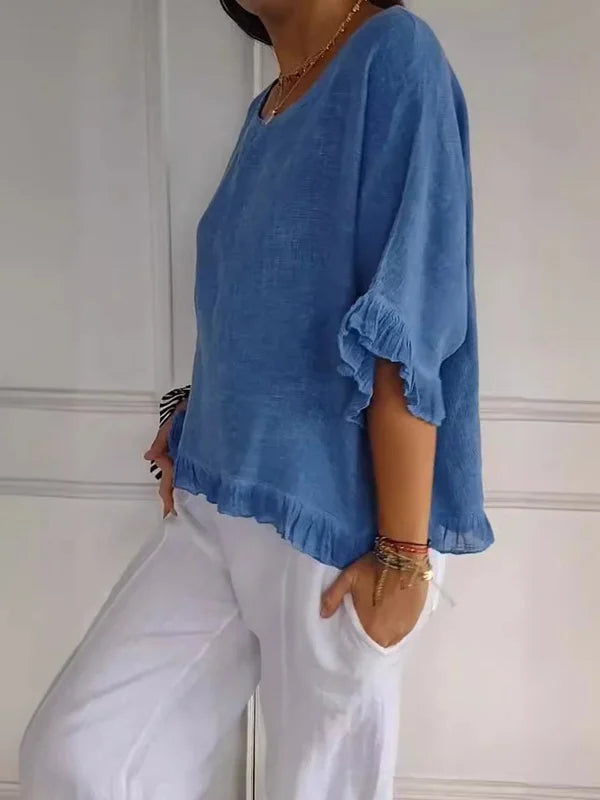 Nathalie | Linen Shirt 1+1