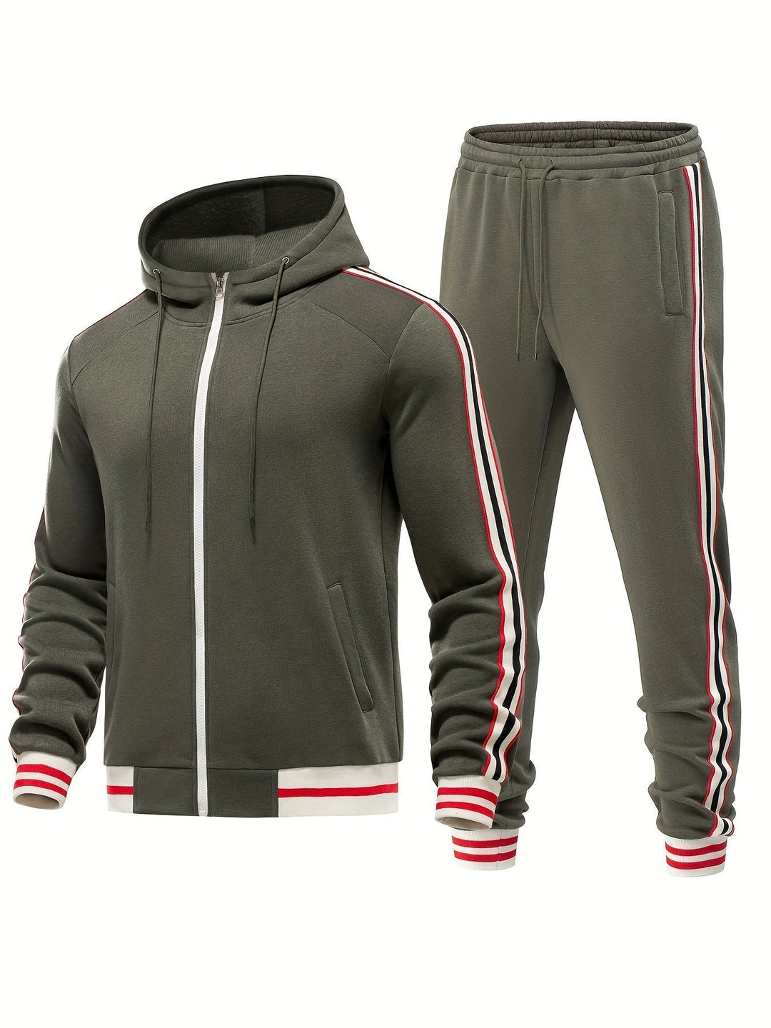 JUDE | 2-Piece Tracksuit with Stripe Pattern