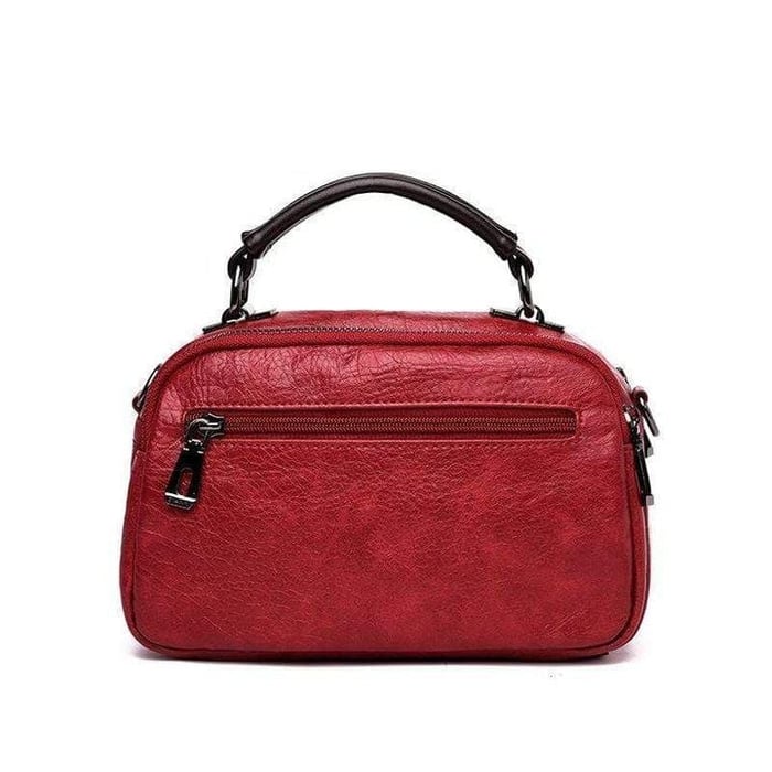 Scarlett - Handmade Multi Pocket Soft Leather Bag