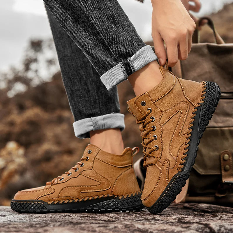 Logan | Premium Leather Hiking Boots