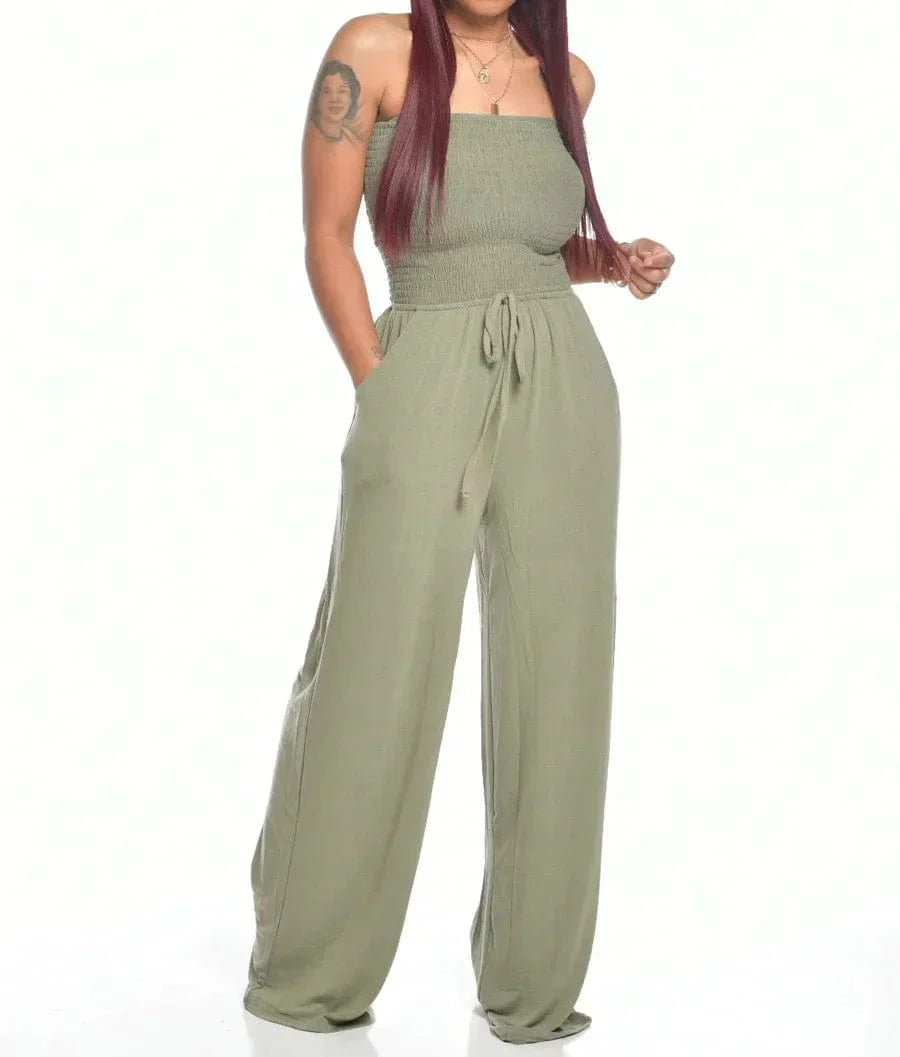 Victoria - New Strapless Jumpsuit at the Waist