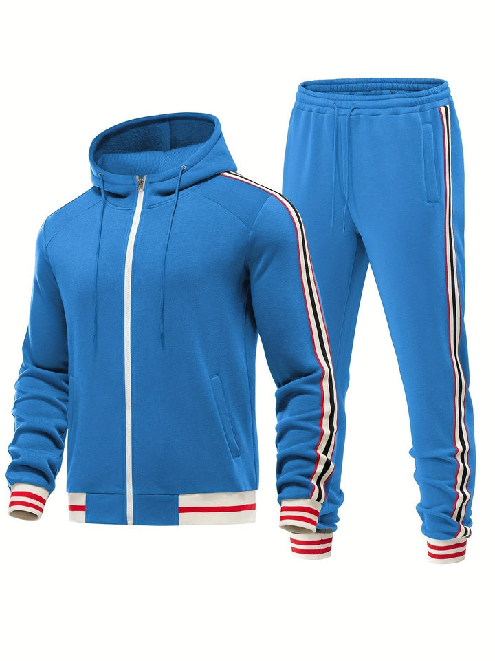 JUDE | 2-Piece Tracksuit with Stripe Pattern