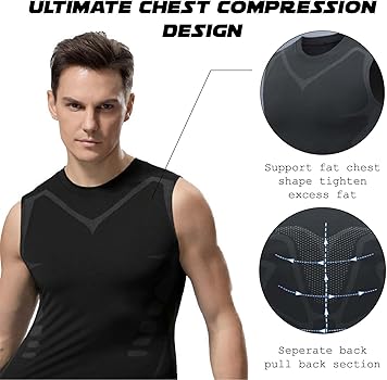 SLIMVEST | Mens Slimming Vest Buy 1 Get 1 Free