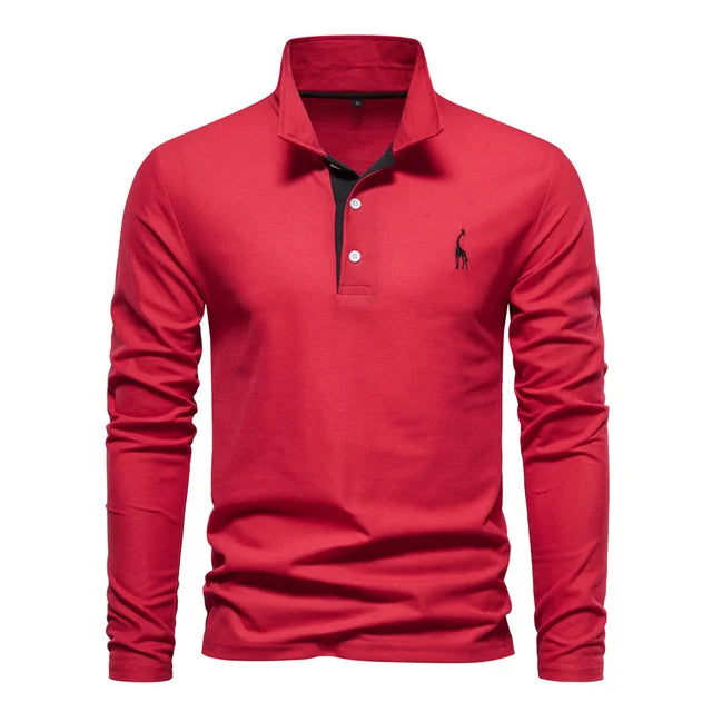 JERWIN™ - MEN'S LONG SLEEVE POLO SHIRTS (1+1 FREE)