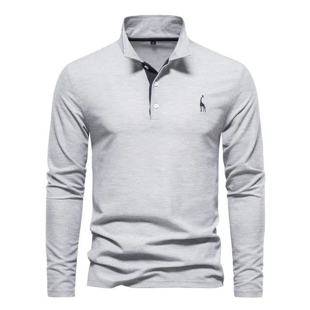 JERWIN™ - MEN'S LONG SLEEVE POLO SHIRTS (1+1 FREE)