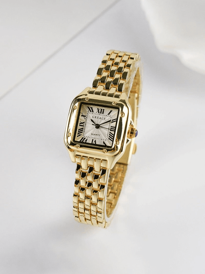 Novessa - Luxurious Square Quartz Timepiece