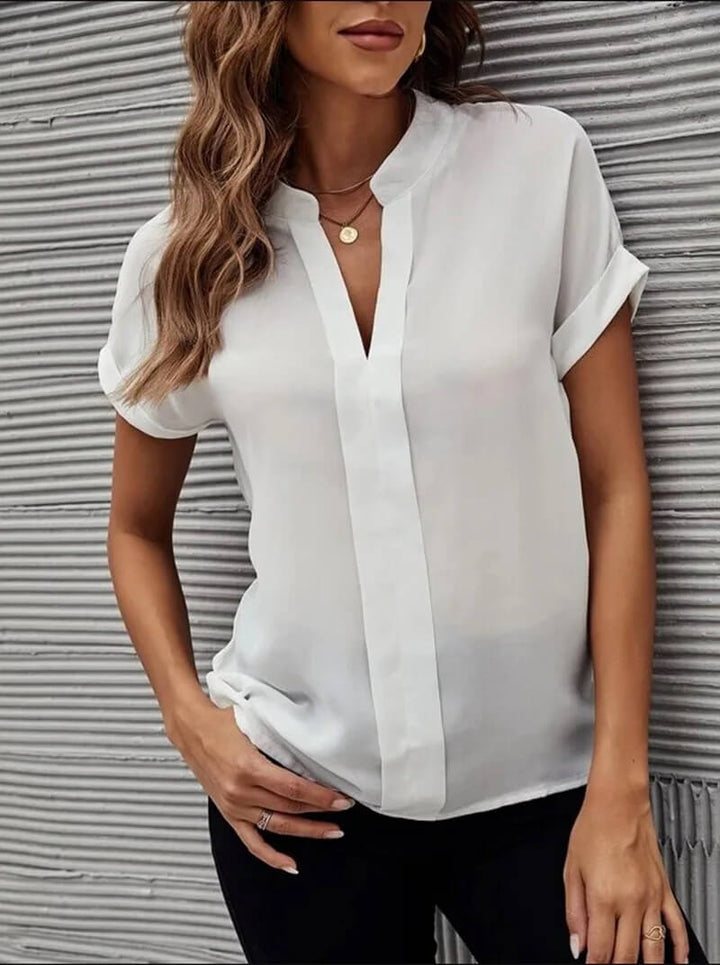 MAIVE | V-NECK SHIRT