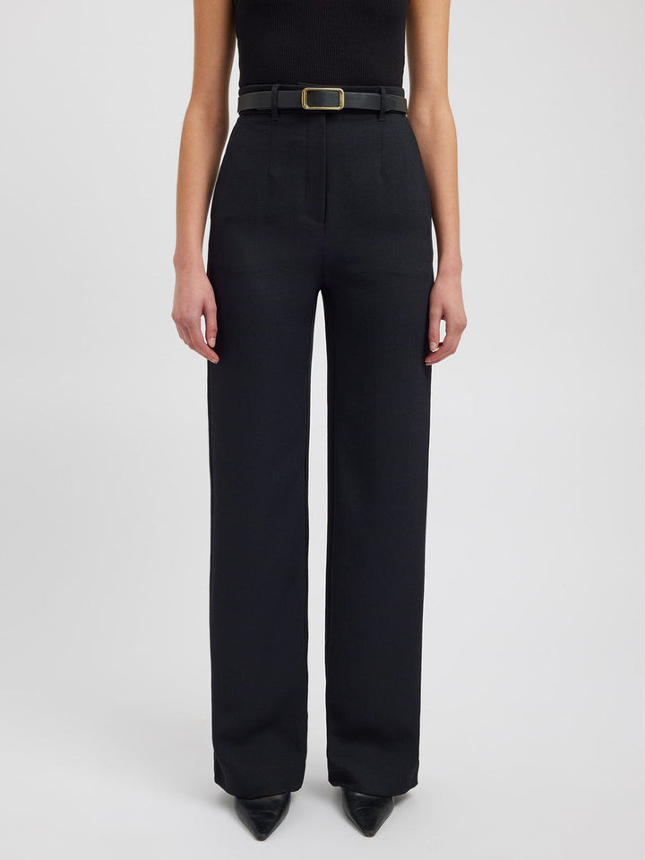 Krista - Chic Straight Leg Dress Pants for Effortless Business Casual Style