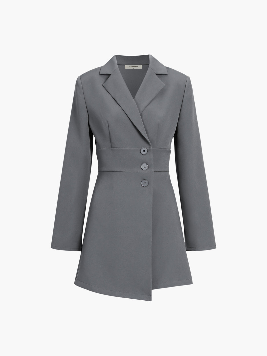 Chic Natalie Long Sleeve Blazer Dress