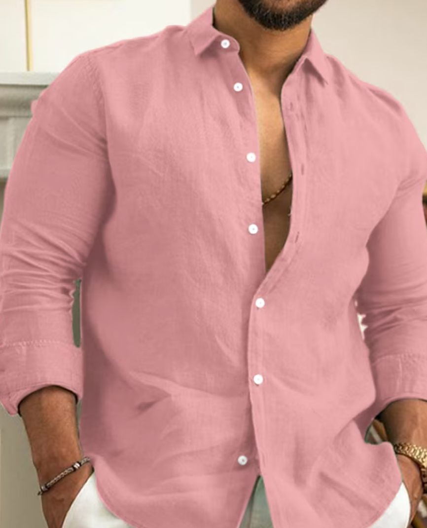 ELIJAH | Stylish Linen Shirt