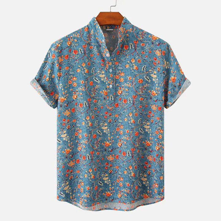 ELTON | Abstract Print Shirt for Men