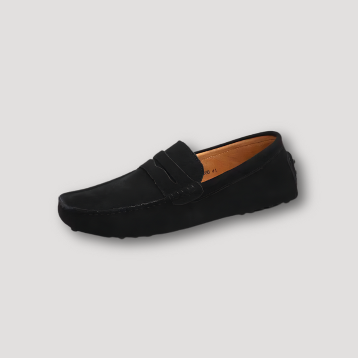 Moccasin Suede Shoes Penny Loafer Men