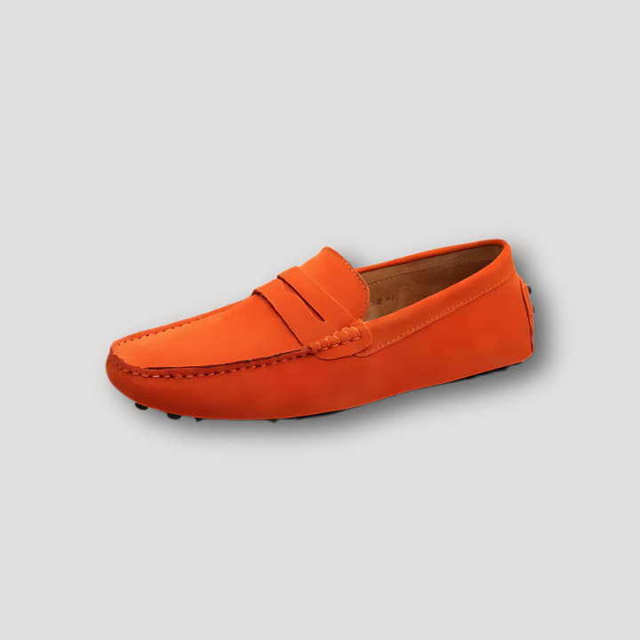 Moccasin Suede Shoes Penny Loafer Men