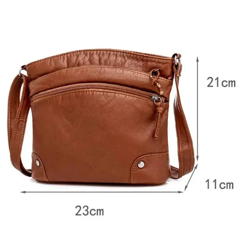 Grace’s Retro Charm | Soft Anti-Theft Messenger Bag