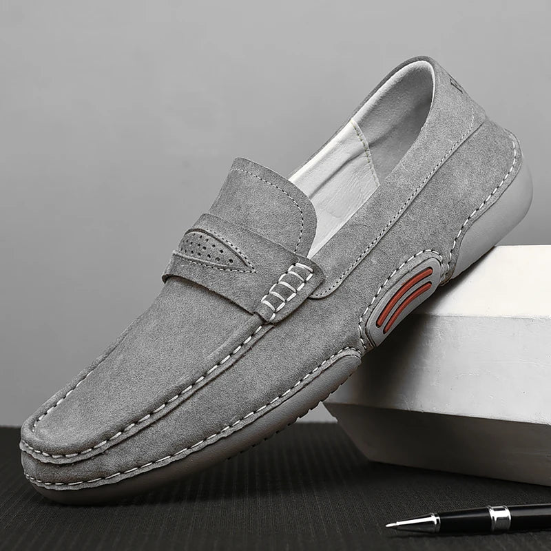 Elite Suede Slip on Shoe