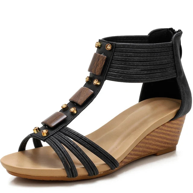 Visby Wedge Sandal