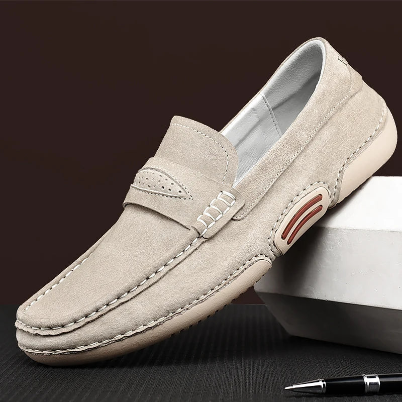 Elite Suede Slip on Shoe