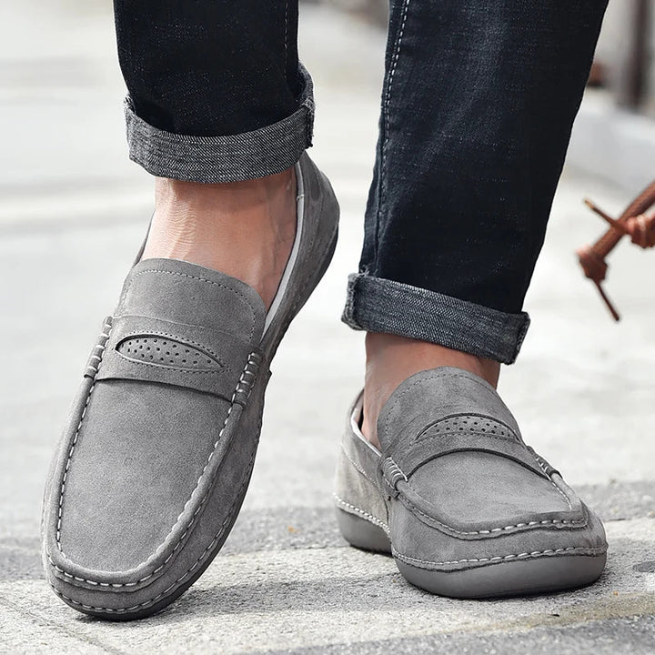 Elite Suede Slip on Shoe