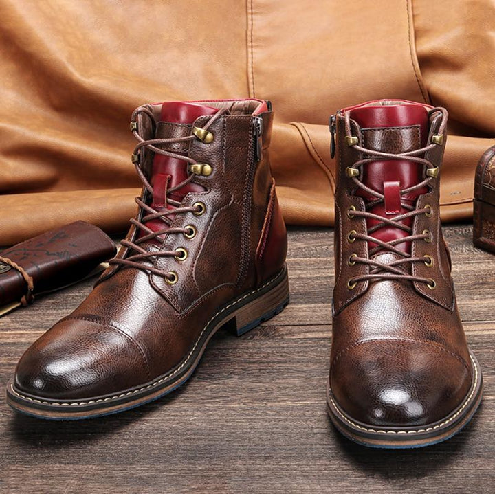 Liam | Handcrafted Premium Leather Oxford Boots