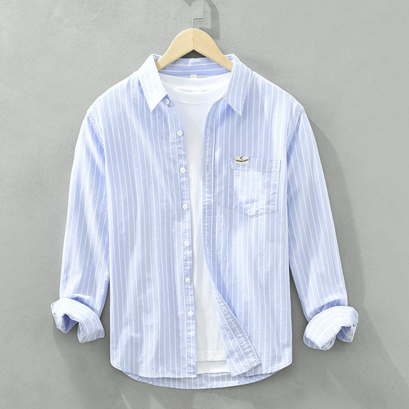 FRANCES™ - COTTON MEN'S LINEN SHIRT