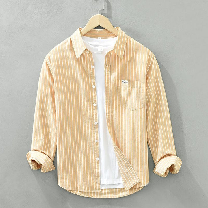 FRANCES™ - COTTON MEN'S LINEN SHIRT