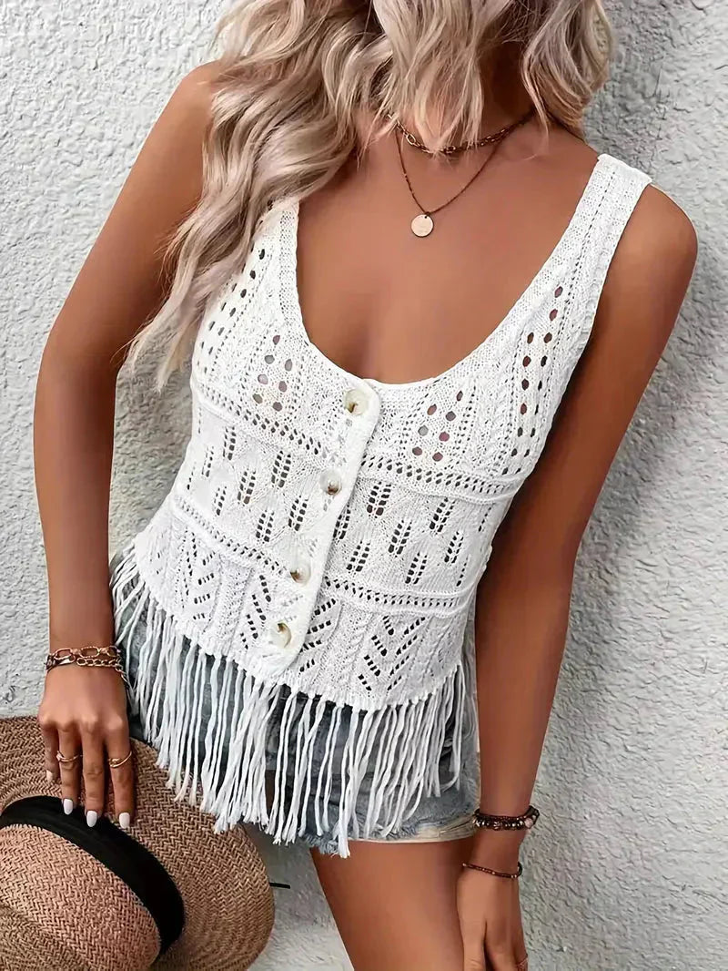 Fringe Boho Top | Sophia