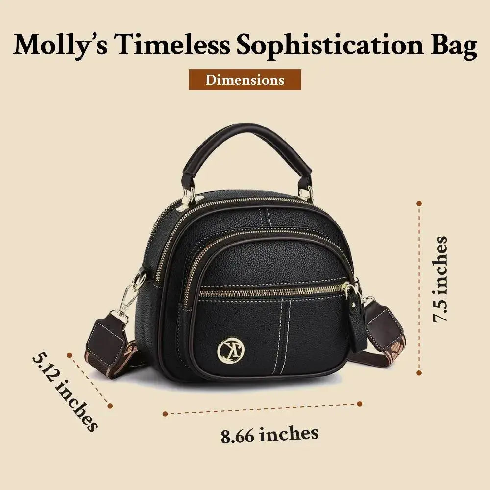 Molly’s Timeless Sophistication | Stylish Bag with Shoulder Strap