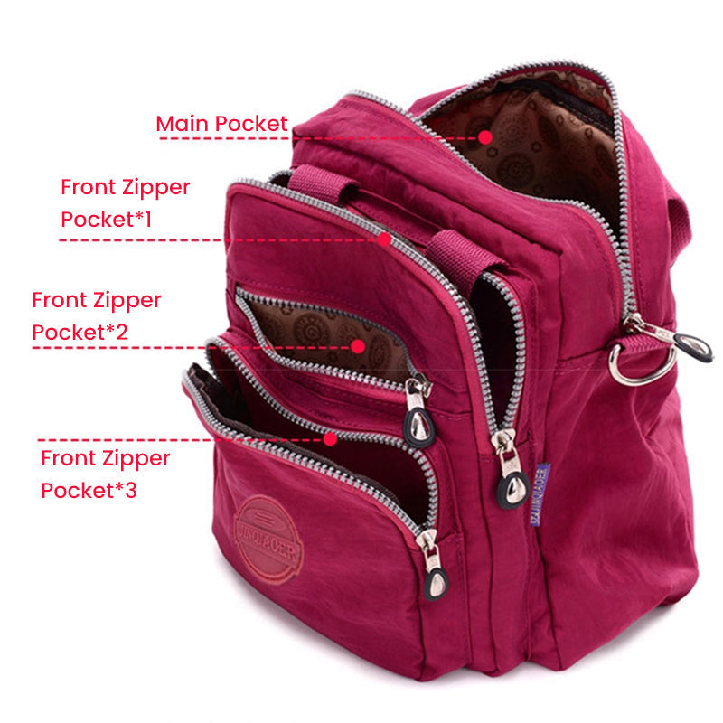 Paige - 3-in-1 Waterproof Multifunctional Crossbody Bag