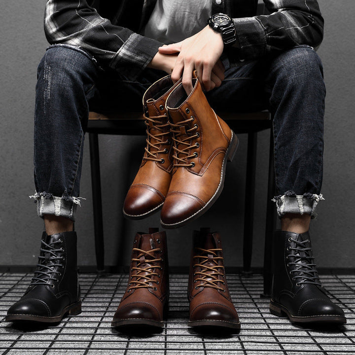 FRANCESCO | MEN'S LEATHER BOOTS