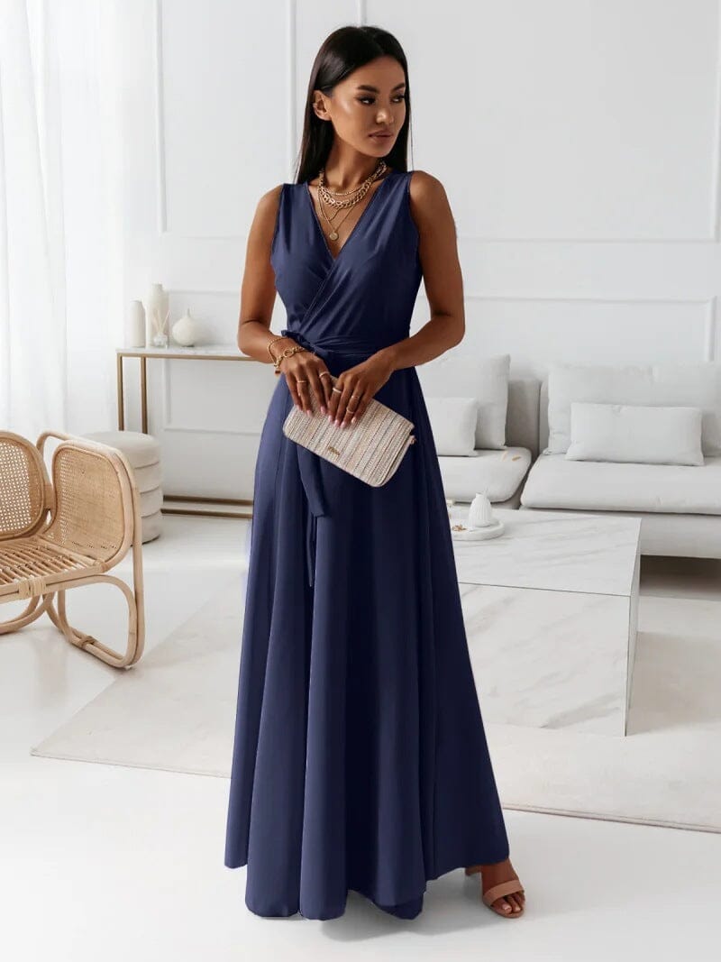 ALESSIA™ | Maxi Dress with V-neck