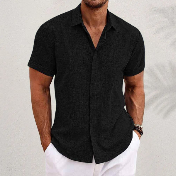 EVAN™ - MEN'S COTTON LINEN SHIRT