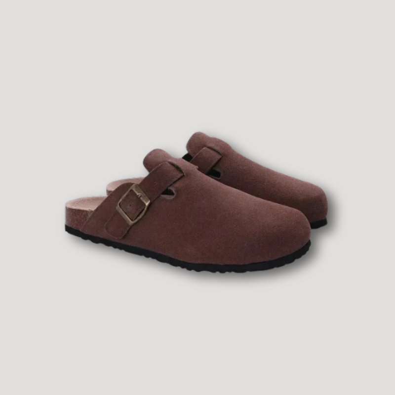 Old Money Suede Clogs for Men