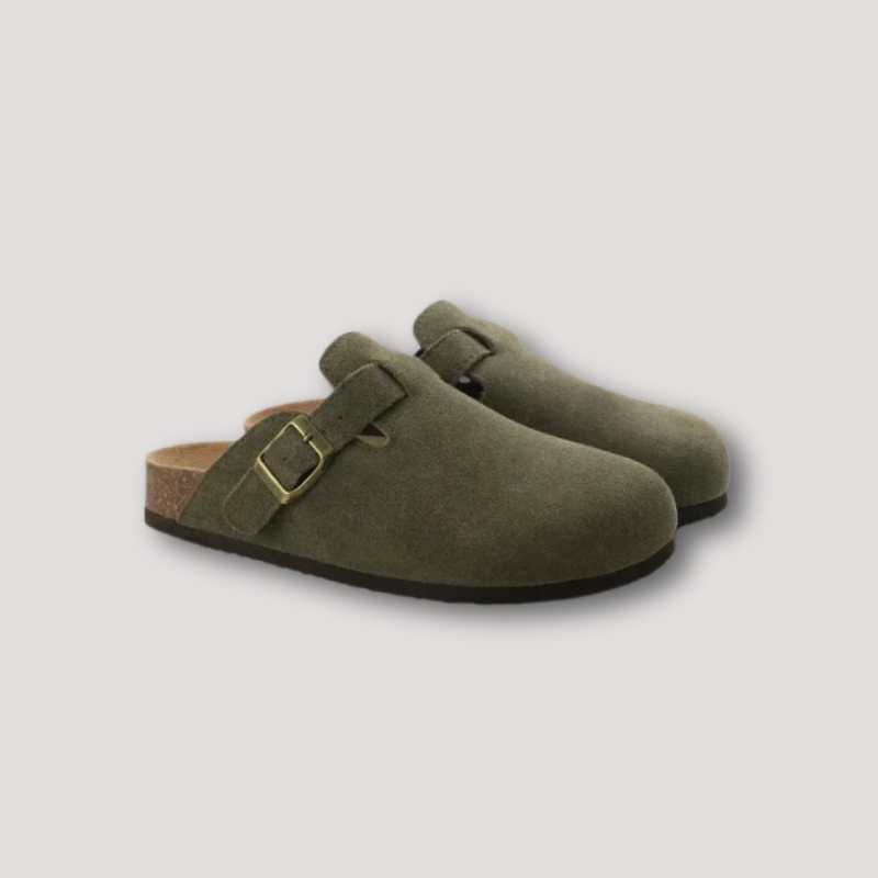 Old Money Suede Clogs for Men