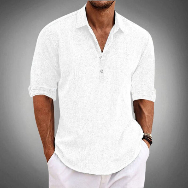 Leo™ | Classic Cotton Blended Shirt 1 + 1 Free