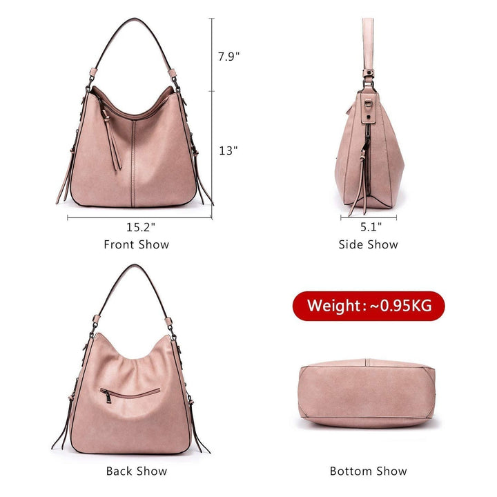 Lottery - Large Capacity Elegant Leather Tote Bag