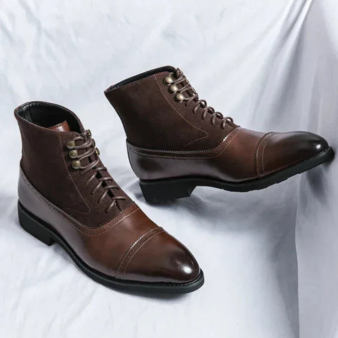 Felix | Classic Lace-Up Leather Boots