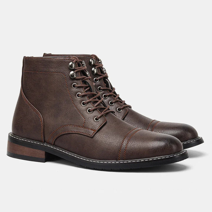 Jameson | Vintage Cap-Toe Derby Boots