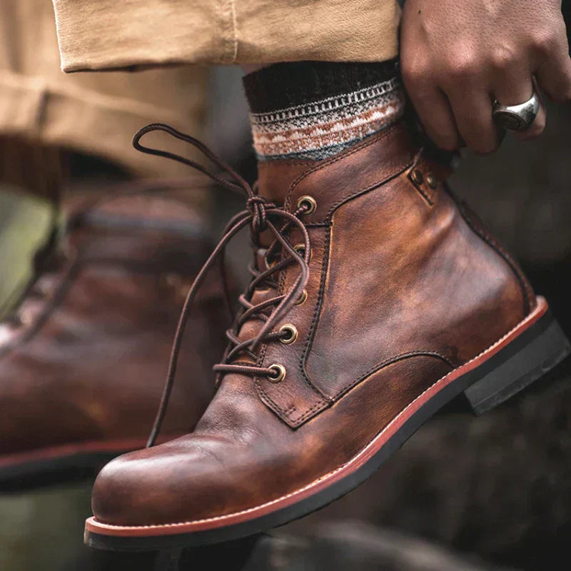 VINCENZO | MEN'S LEATHER BOOTS