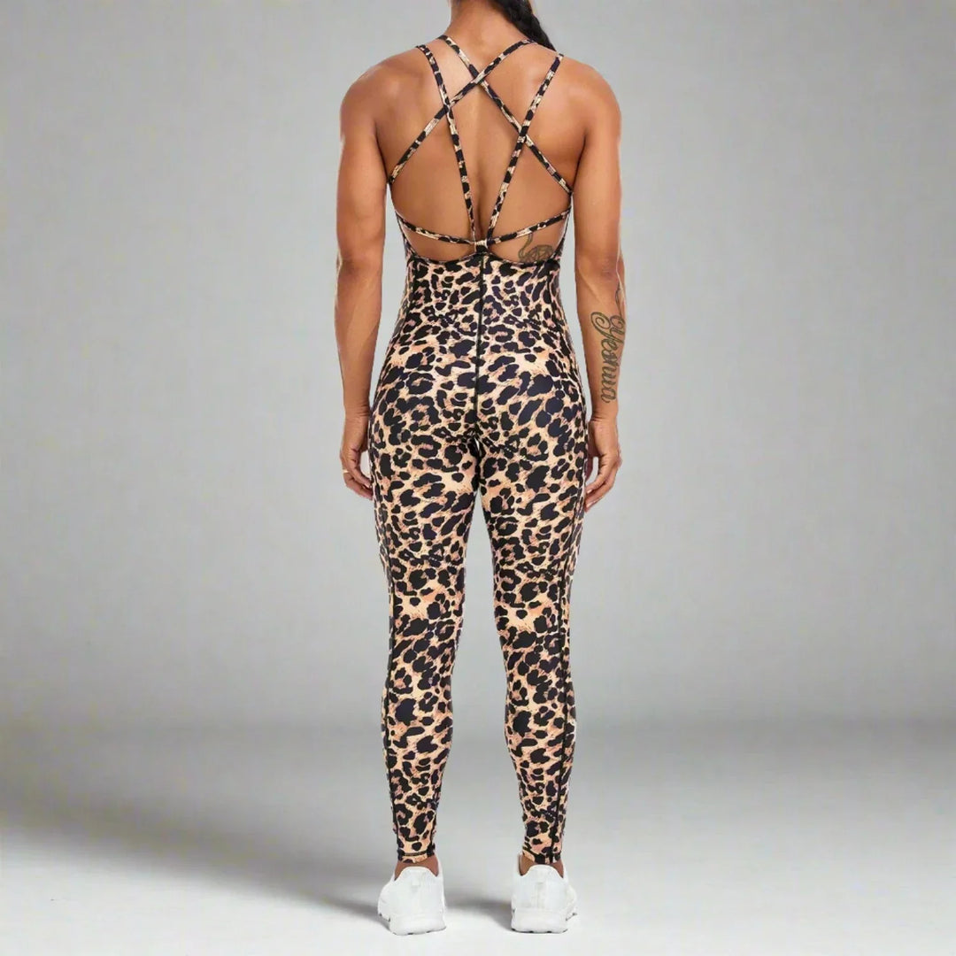 Leo - Leopard Backcross One Piece Sportwear